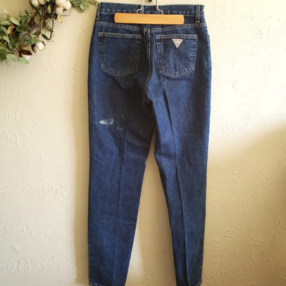 Vintage Guess jeans high waist tapered leg 26
